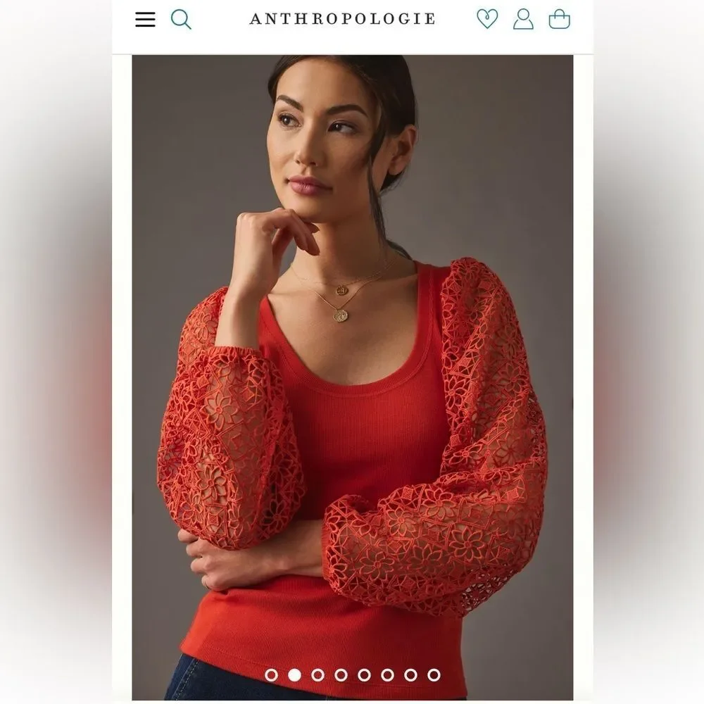 Anthropologie maeve lace